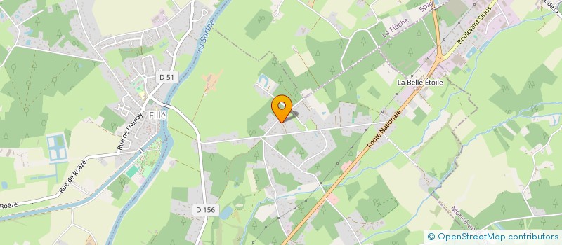 localisation de l'entreprise KHARBOUCH LEBRETON  GUECELARD