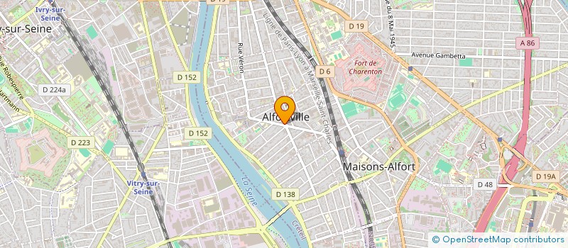 localisation de l'entreprise KHARPETA à ALFORTVILLE