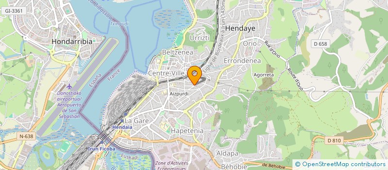 localisation de l'entreprise KHARRAT HENDAYE  HENDAYE