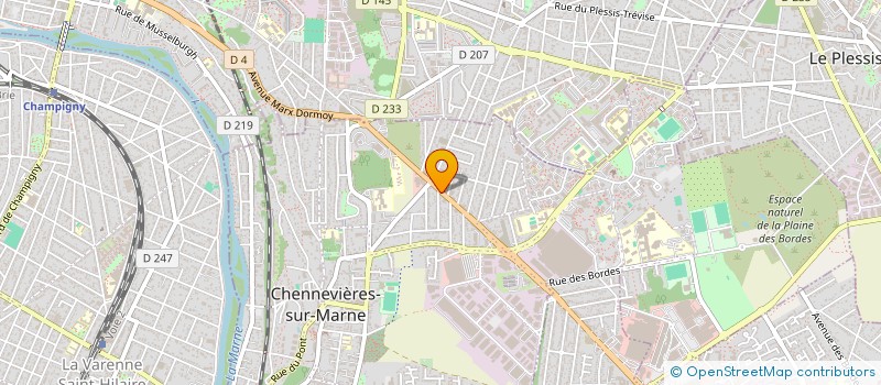localisation de l'entreprise KHARRAZI M'HAMED ET GOUNI SALAH à CHENNEVIERES-SUR-MARNE
