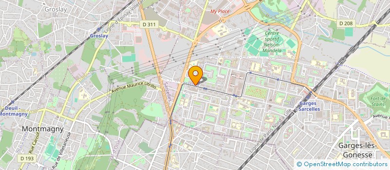 localisation de l'entreprise KHATOS  SARCELLES
