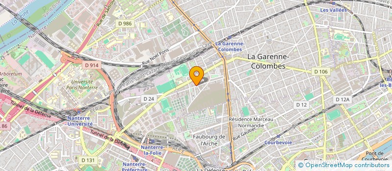 localisation de l'entreprise KHATTAB ET BOUBAKRI à LA GARENNE-COLOMBES