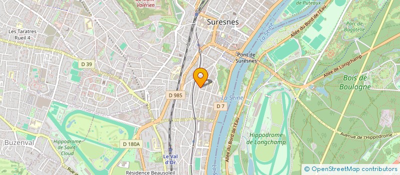 localisation de l'entreprise KHATTAB FETEA  SURESNES
