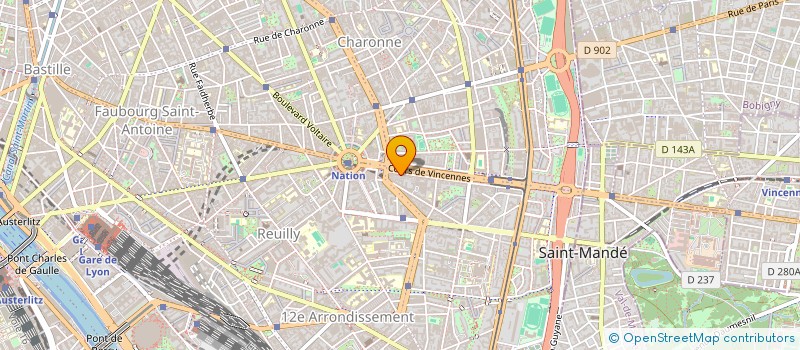 localisation de l'entreprise KHAVARAN  PARIS