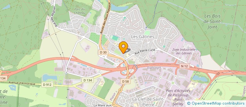 localisation de l'entreprise KHAYME  PLAISIR