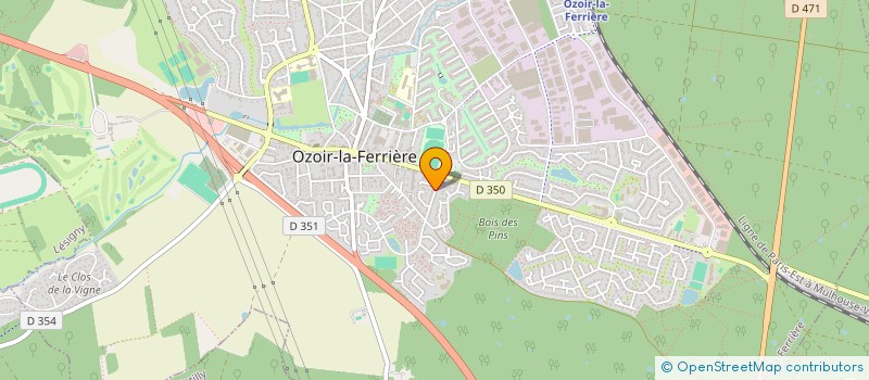 localisation de l'entreprise KHCITYDRIVE  OZOIR-LA-FERRIERE