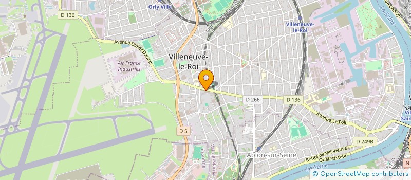 localisation de l'entreprise KHDR  VILLENEUVE-LE-ROI