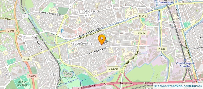 localisation de l'entreprise KHDST  DUNKERQUE