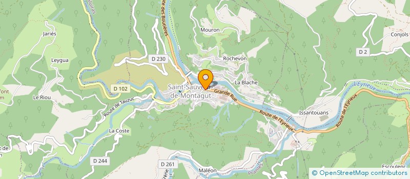 localisation de l'entreprise KHED'ZZA  SAINT-SAUVEUR-DE-MONTAGUT