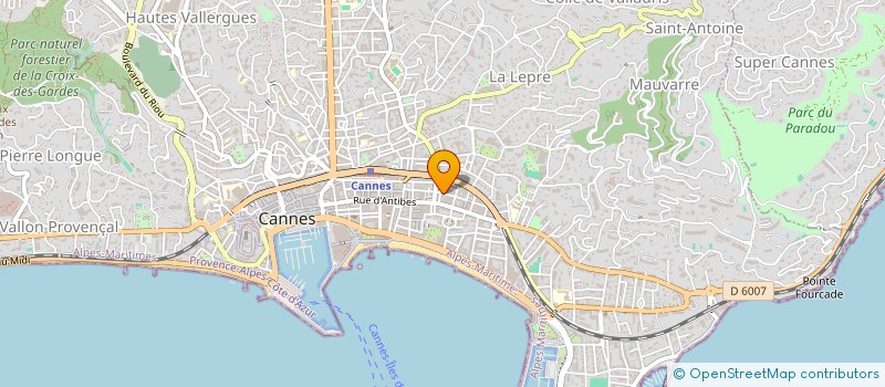 localisation de l'entreprise KHEDER à CANNES