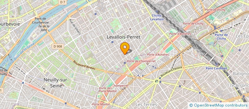 localisation de l'entreprise KHEDI à LEVALLOIS-PERRET