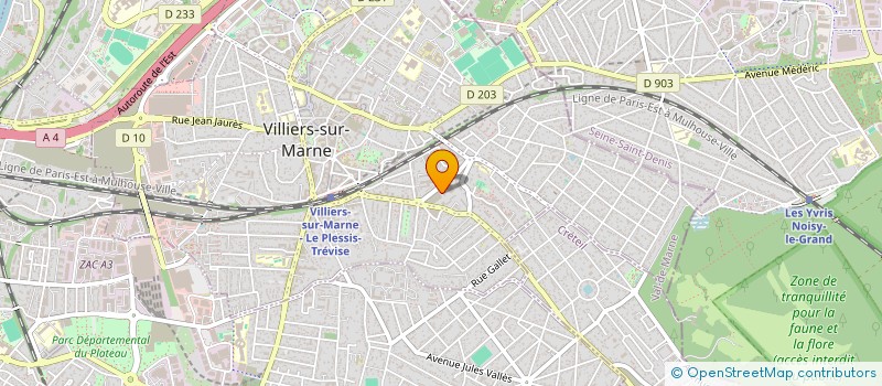 localisation de l'entreprise KHEIRA TRANSPORT  VILLIERS-SUR-MARNE