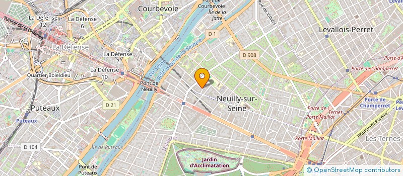 localisation de l'entreprise KHEIRONIS  NEUILLY-SUR-SEINE