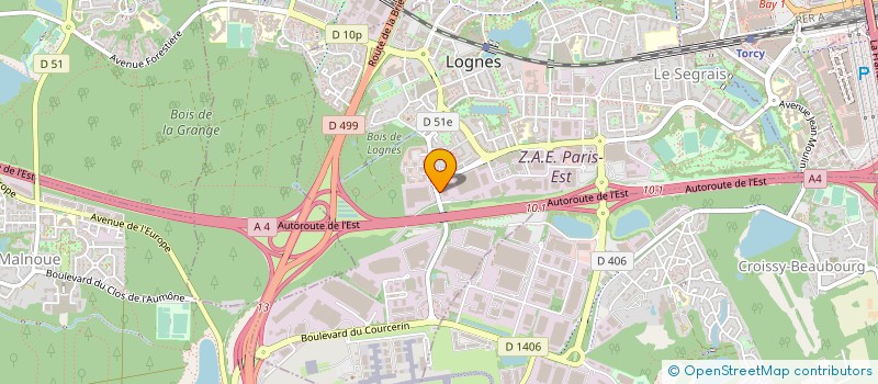localisation de l'entreprise KHELFA INDUSTRY HOLDINGS à LOGNES