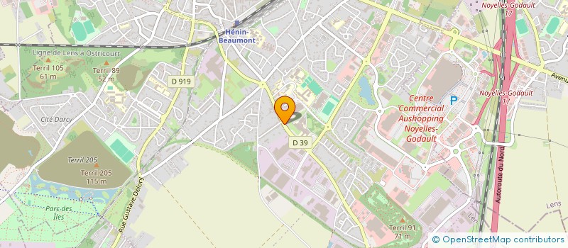 localisation de l'entreprise KHELIDJ à HENIN-BEAUMONT