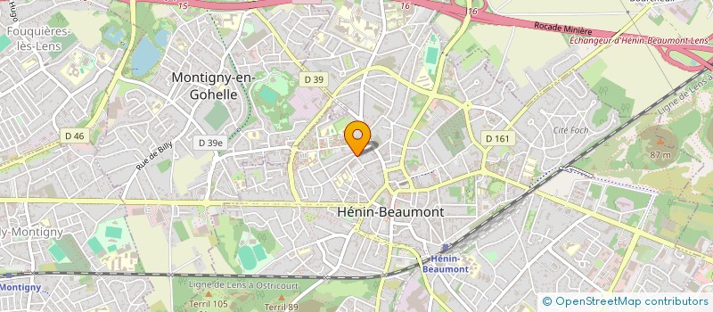 localisation de l'entreprise KHELIJED à HENIN-BEAUMONT