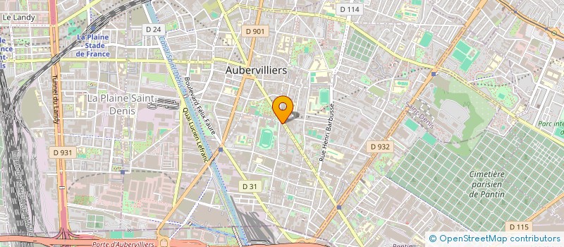 localisation de l'entreprise KHELIL SAS  AUBERVILLIERS