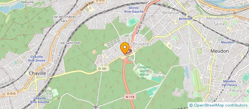 localisation de l'entreprise KHELLAF OXFORD DISTRIBUTION  SEVRES