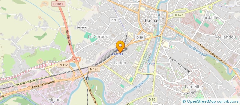 localisation de l'entreprise KHELOUFI  CASTRES