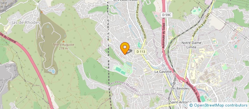 localisation de l'entreprise KHEM DEVELOPPEMENT  LES PENNES MIRABEAU