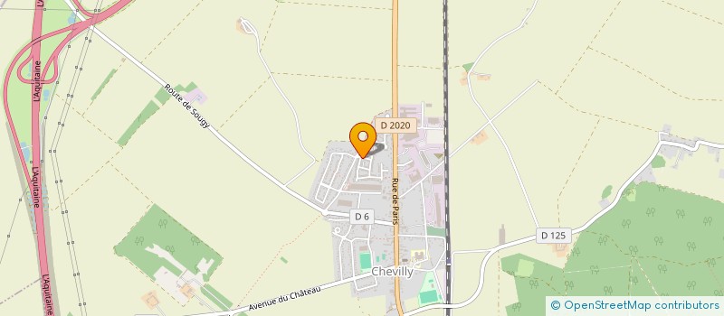localisation de l'entreprise KHEM'TRANSPORT à CHEVILLY