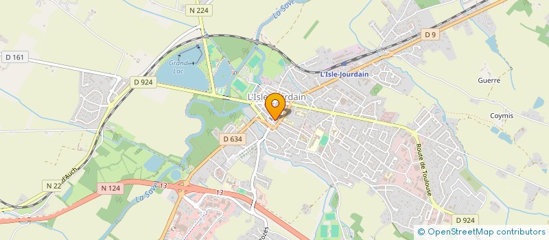 localisation de l'entreprise KHEMEIA  L'ISLE-JOURDAIN