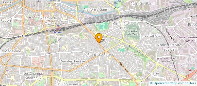 localisation de l'entreprise KHEMYA à RENNES