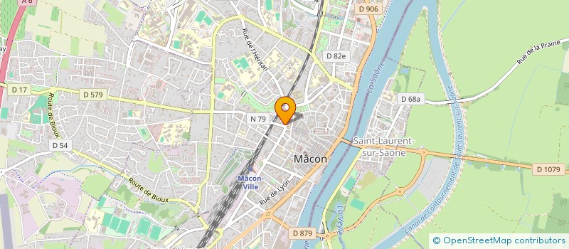 localisation de l'entreprise KHEN BURGER à MACON