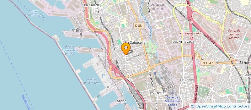 localisation de l'entreprise KHENCHLA PARE PRISE à MARSEILLE