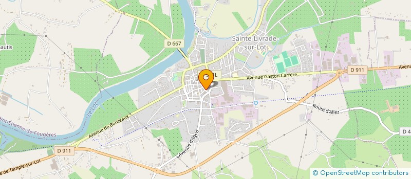 localisation de l'entreprise KHENIFRA  SAINTE-LIVRADE-SUR-LOT