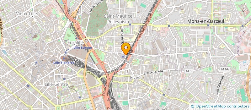 localisation de l'entreprise KHEO à LILLE