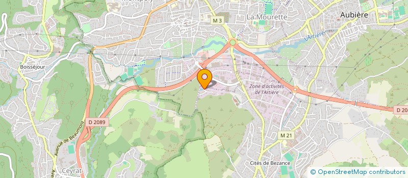 localisation de l'entreprise KHEOPS à ROMAGNAT