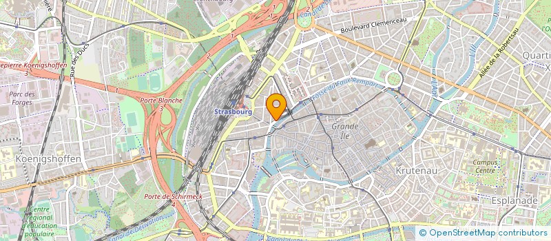 localisation de l'entreprise KHEOPS à STRASBOURG