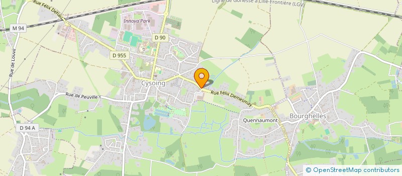 localisation de l'entreprise KHEOPS  CYSOING