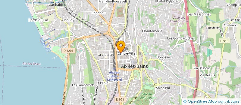 localisation de l'entreprise KHEOPS  AIX-LES-BAINS