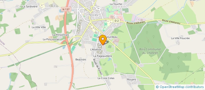 localisation de l'entreprise KHEOPS à NOZAY