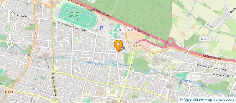 localisation de l'entreprise KHEOPS à PAU