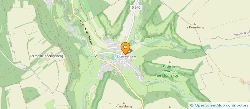 localisation de l'entreprise KHEOPS  MONTENACH