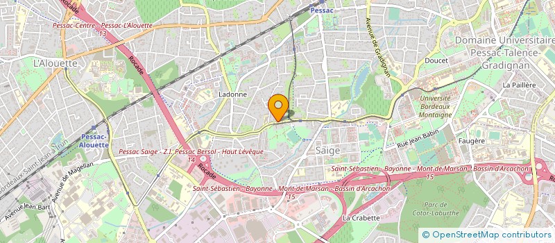 localisation de l'entreprise KHEOPS BUSINESS CONSULTING - FISCALIADE à PESSAC