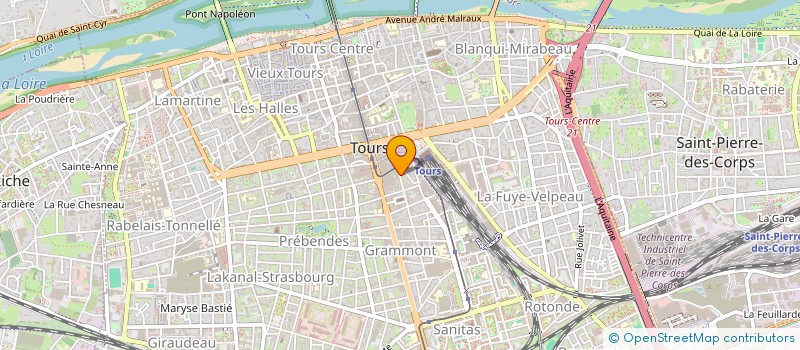 localisation de l'entreprise KHEOPS COMMUNICATION  TOURS