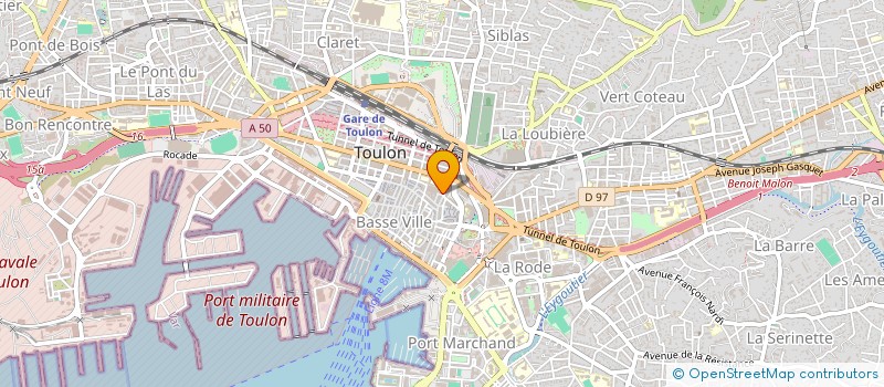 localisation de l'entreprise KHEOPS FRANCE CHICA PICA à TOULON