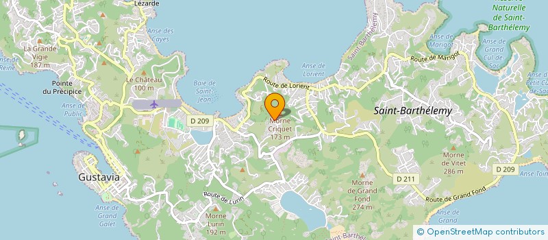 localisation de l'entreprise KHEOPS INTERNATIONAL à SAINT BARTHELEMY