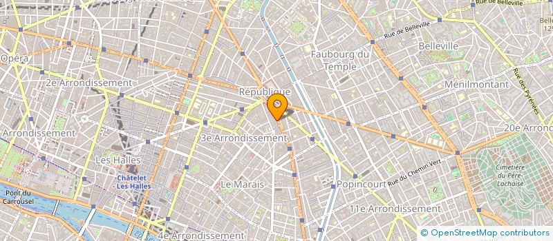 localisation de l'entreprise KHEOPS LE CHAT NOIR  PARIS