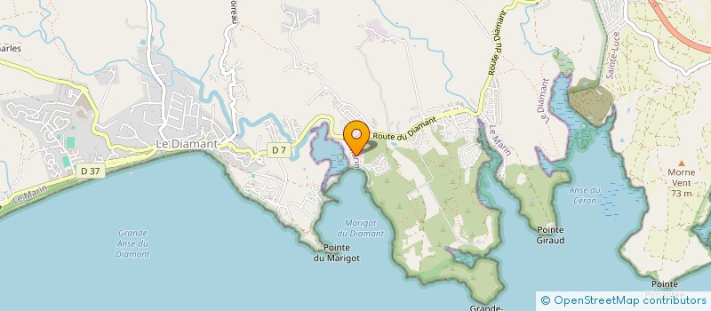 localisation de l'entreprise KHEOPS RESORT  LE DIAMANT