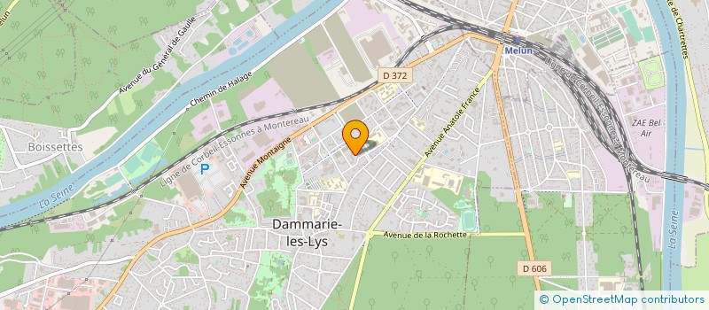 localisation de l'entreprise KHEOPS'S à DAMMARIE-LES-LYS