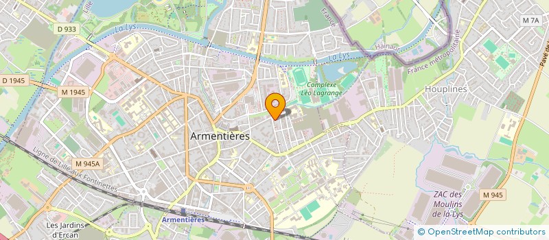 localisation de l'entreprise KHEOS AGENCY à ARMENTIERES