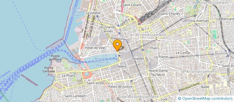 localisation de l'entreprise KHEOS IMMOBILIER à MARSEILLE