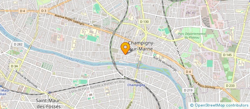 localisation de l'entreprise KHEPER à CHAMPIGNY-SUR-MARNE