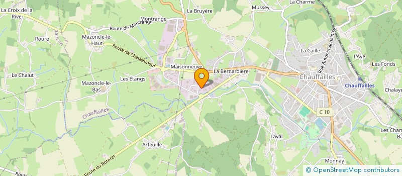 localisation de l'entreprise KHEPHREN à CHAUFFAILLES