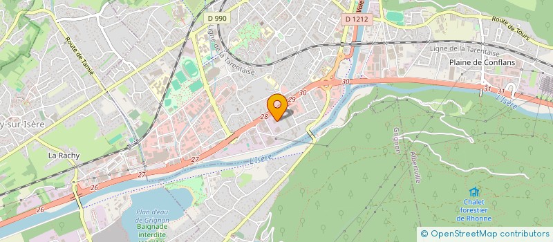 localisation de l'entreprise KHEPHREN  ALBERTVILLE